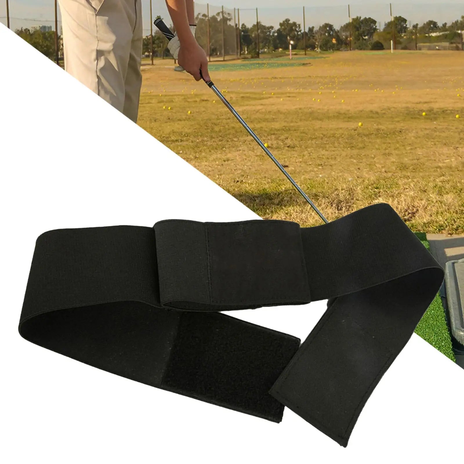 Golf Swing Trainer Elastic Arm Band — Fix Flying Elbow