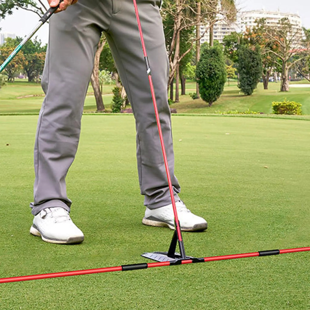 Golf Alignment Rod Holder | Swing Plane & Path Trainer