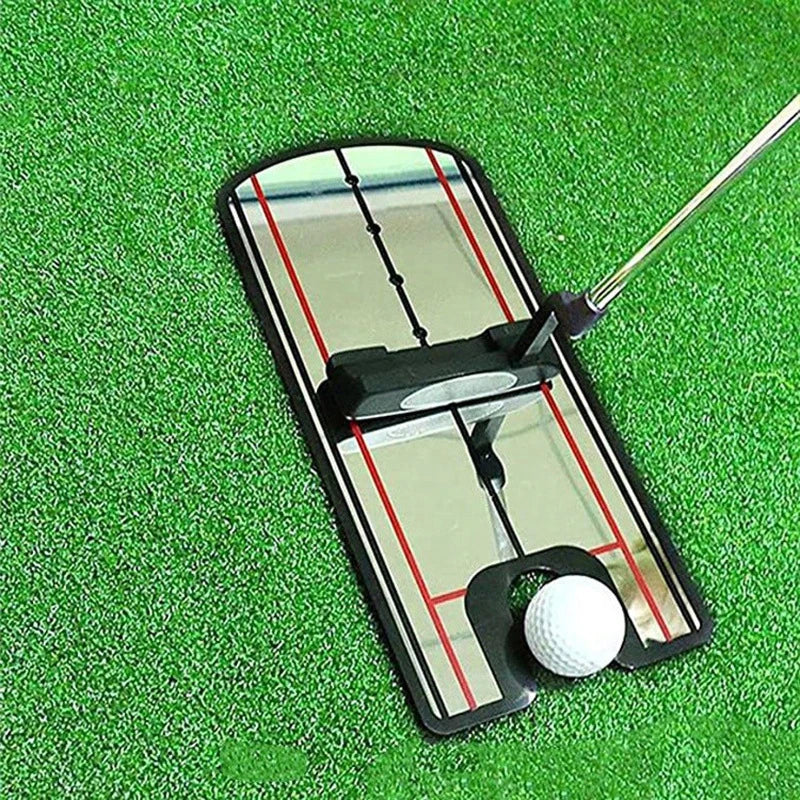Golf Putting Alignment Mirror | Eye Line & Stroke Trainer