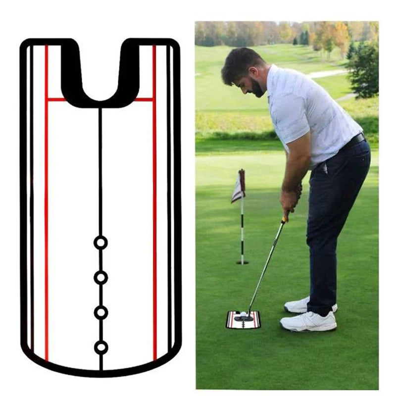 Golf Putting Alignment Mirror | Eye Line & Stroke Trainer