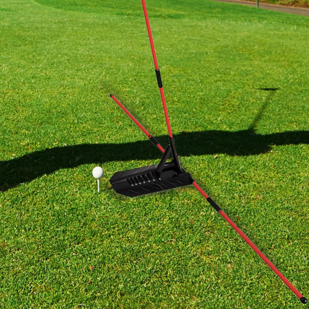 Golf Alignment Rod Holder | Swing Plane & Path Trainer