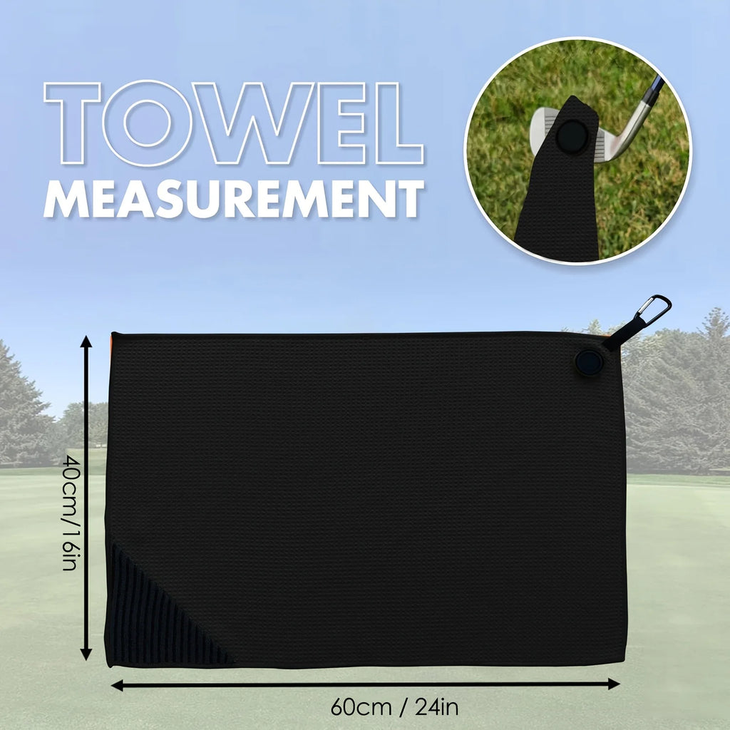 Magnetic Golf Towel | Premium Microfiber with Corner Magnet
