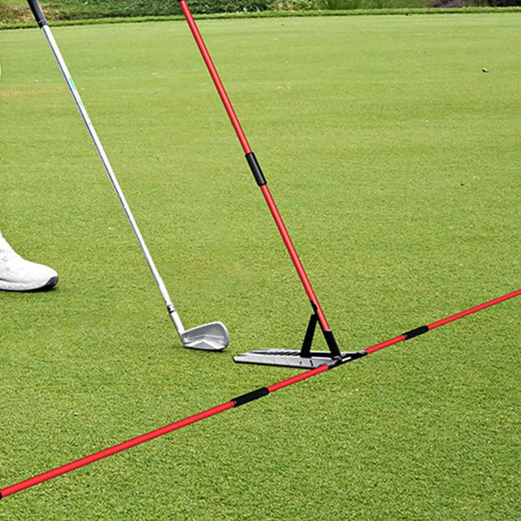 Golf Alignment Rod Holder | Swing Plane & Path Trainer